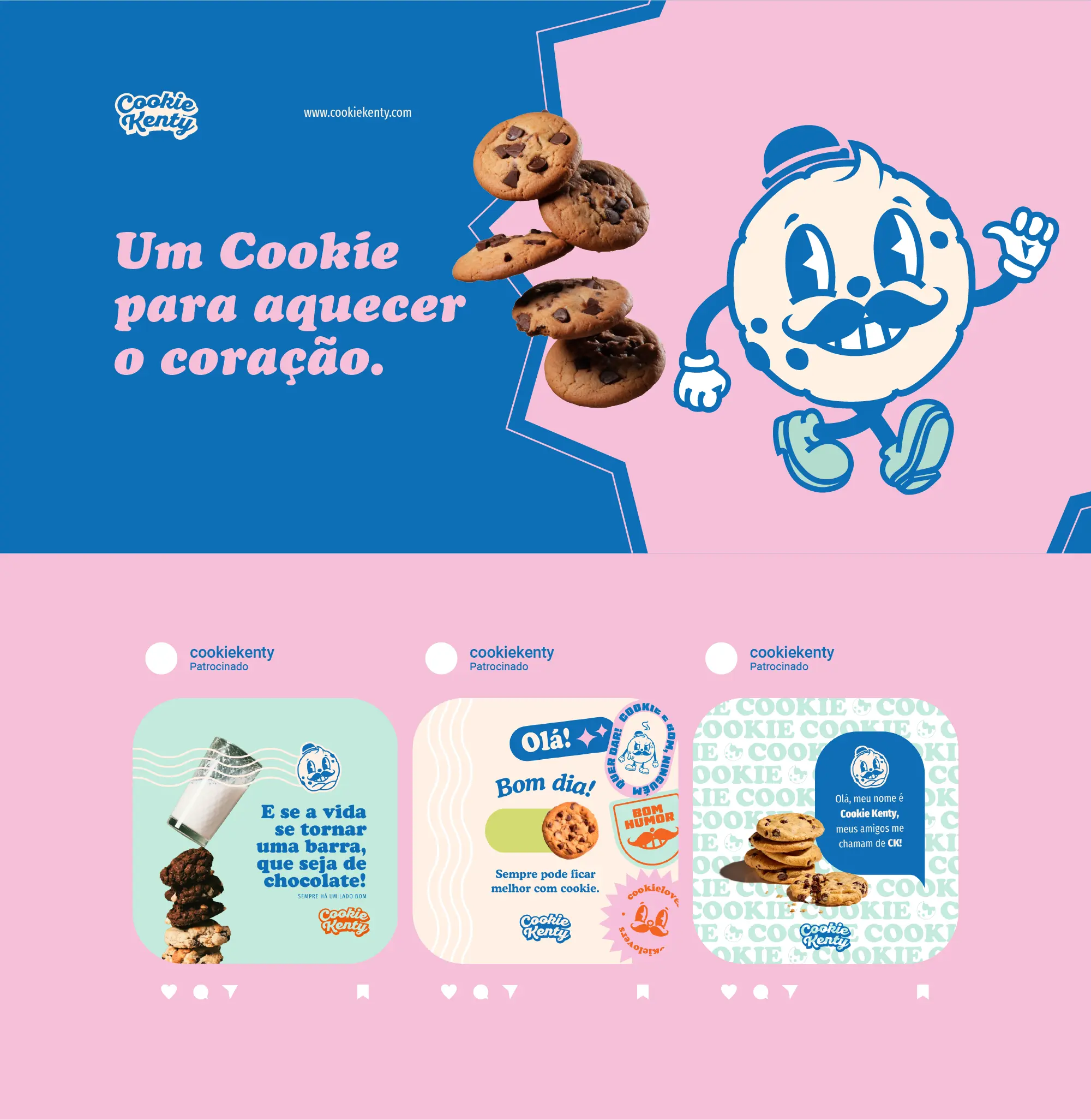 mascot cookie branding